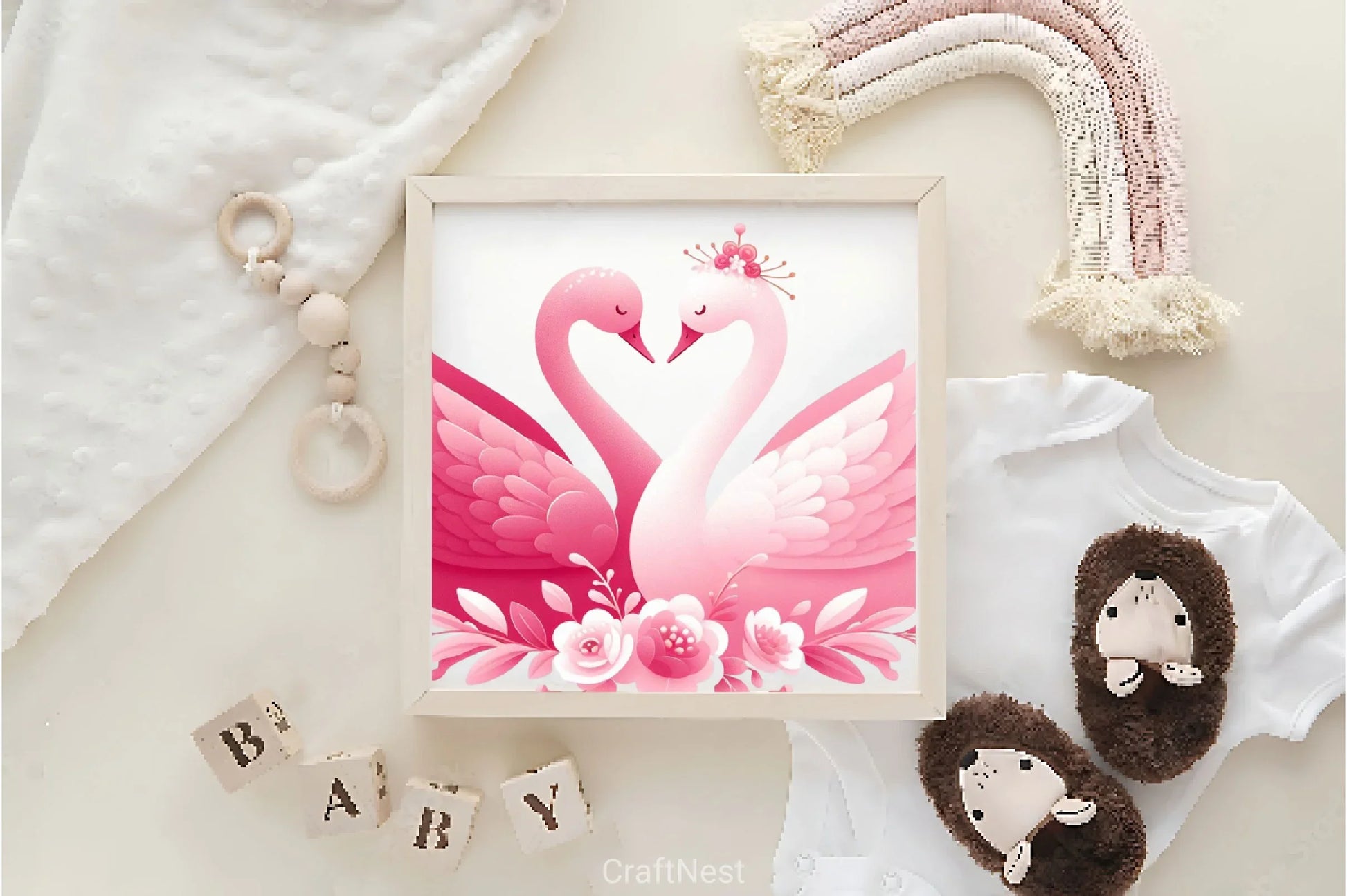 Swan Couple Clipart Bundle - CraftNest - Digital Crafting and Art