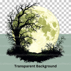 Forest Moon Clipart Bundle - CraftNest - Digital Crafting and Art