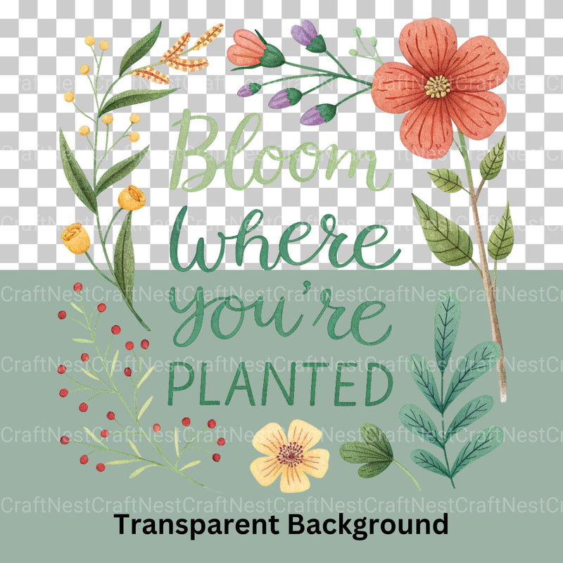Positive Quotes Clipart Bundle - CraftNest - Digital Crafting and Art