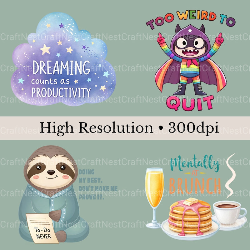 Quotes For Shirts Clipart Bundle - CraftNest - Digital Crafting and Art