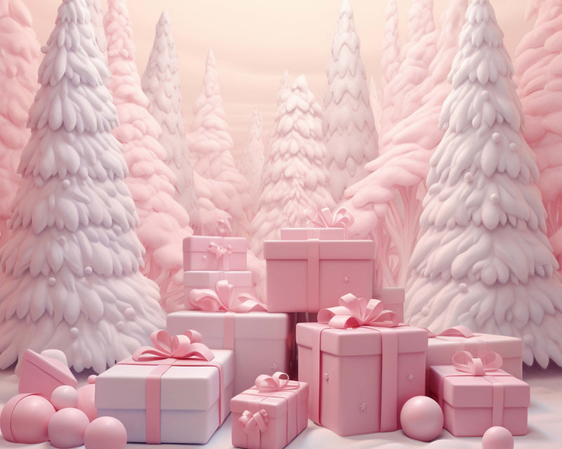 Pink Christmas Backdrop Texture Paper - CraftNest - Digital Crafting and Art