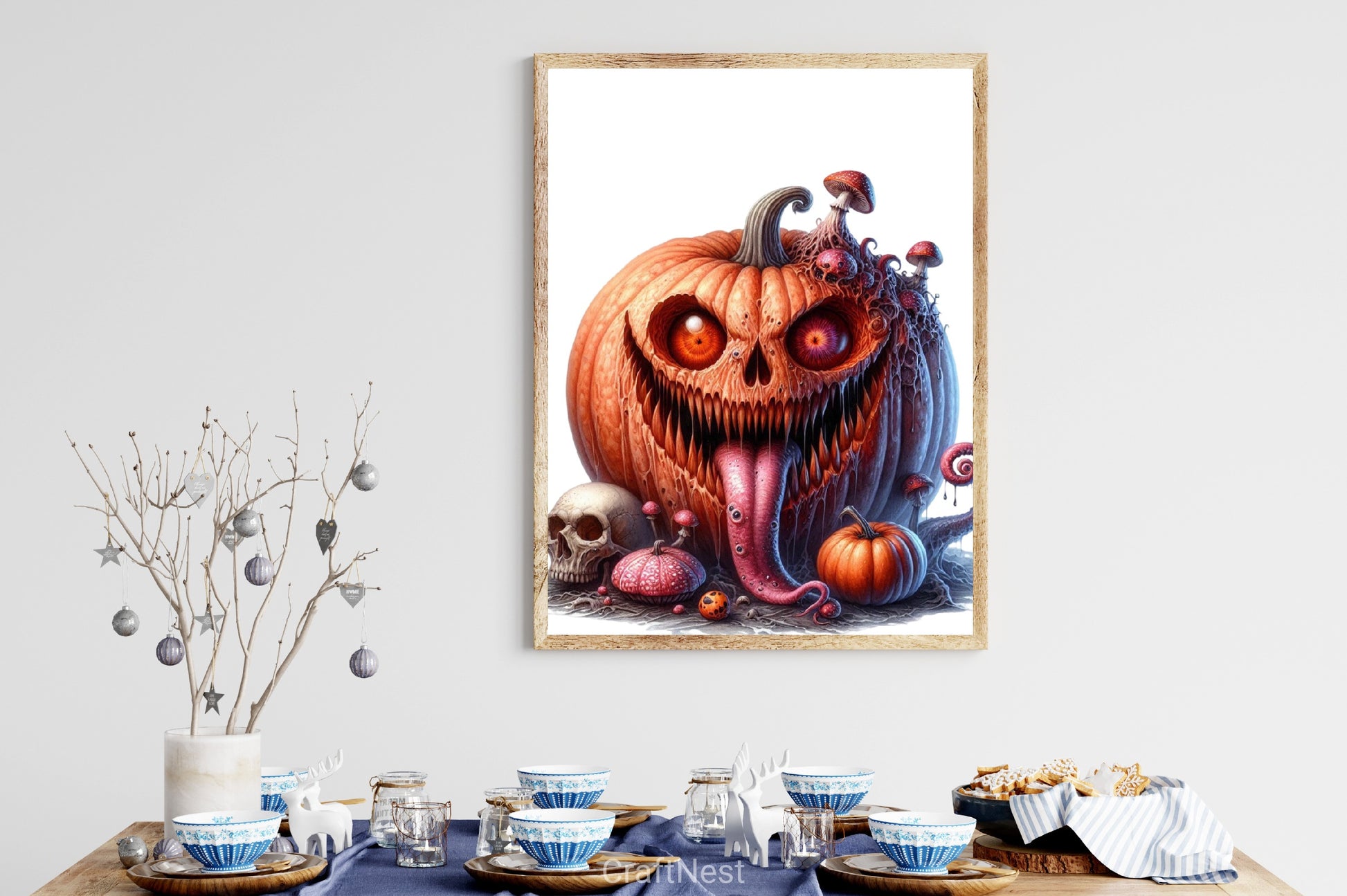 Scary Halloween Pumpkin Clipart Bundle - CraftNest - Digital Crafting and Art