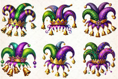 Mardi Gras Hat Clipart Bundle - CraftNest - Digital Crafting and Art