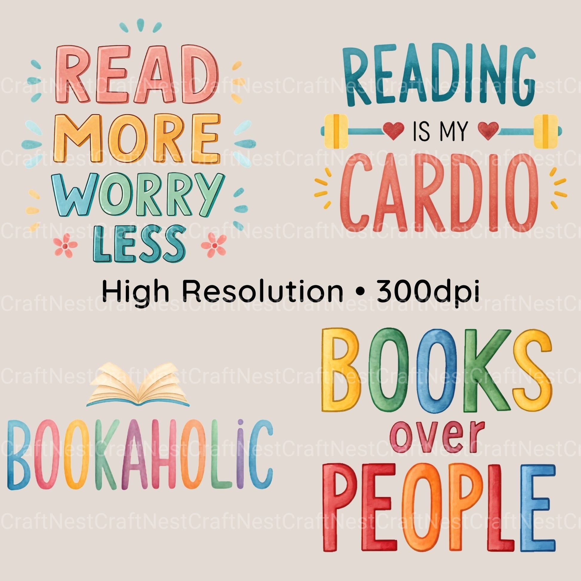 Book Shirt Designs Clipart Bundle - CraftNest - Digital Crafting and Art