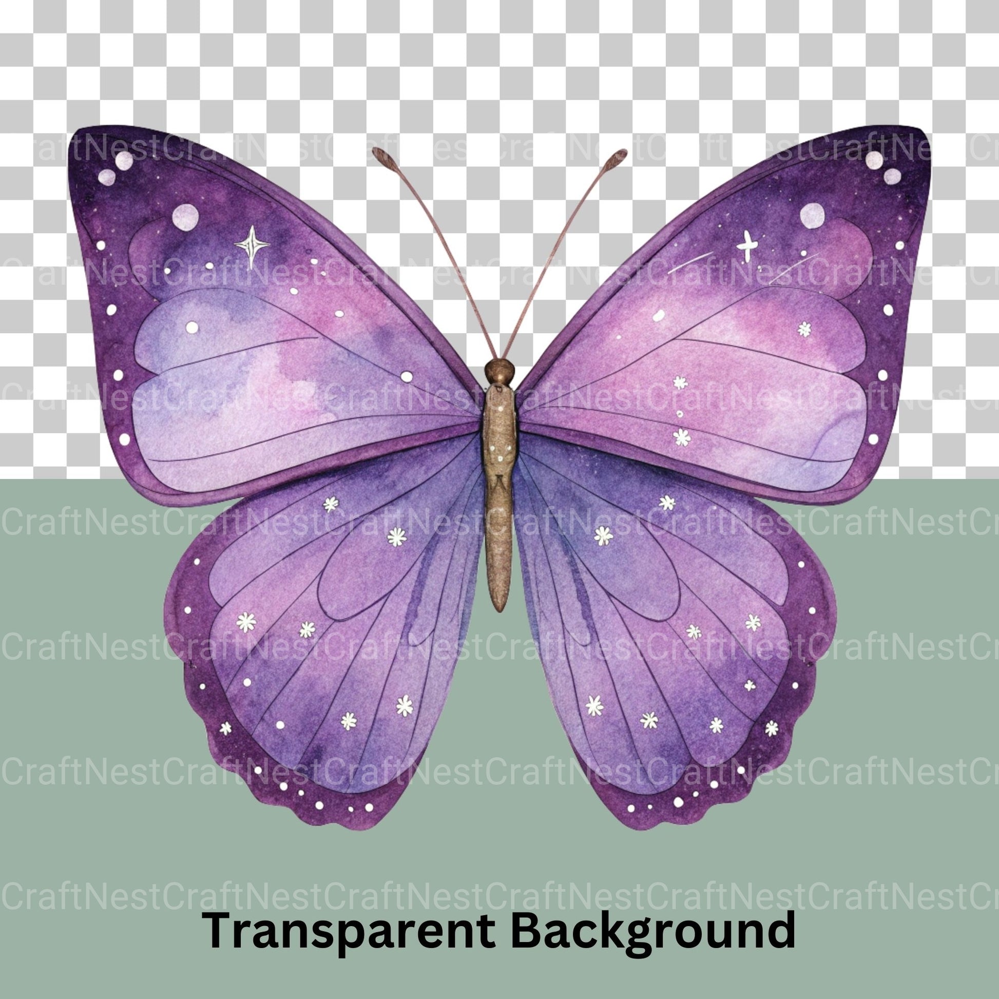 Butterflies Clipart Bundle 5 - CraftNest - Digital Crafting and Art