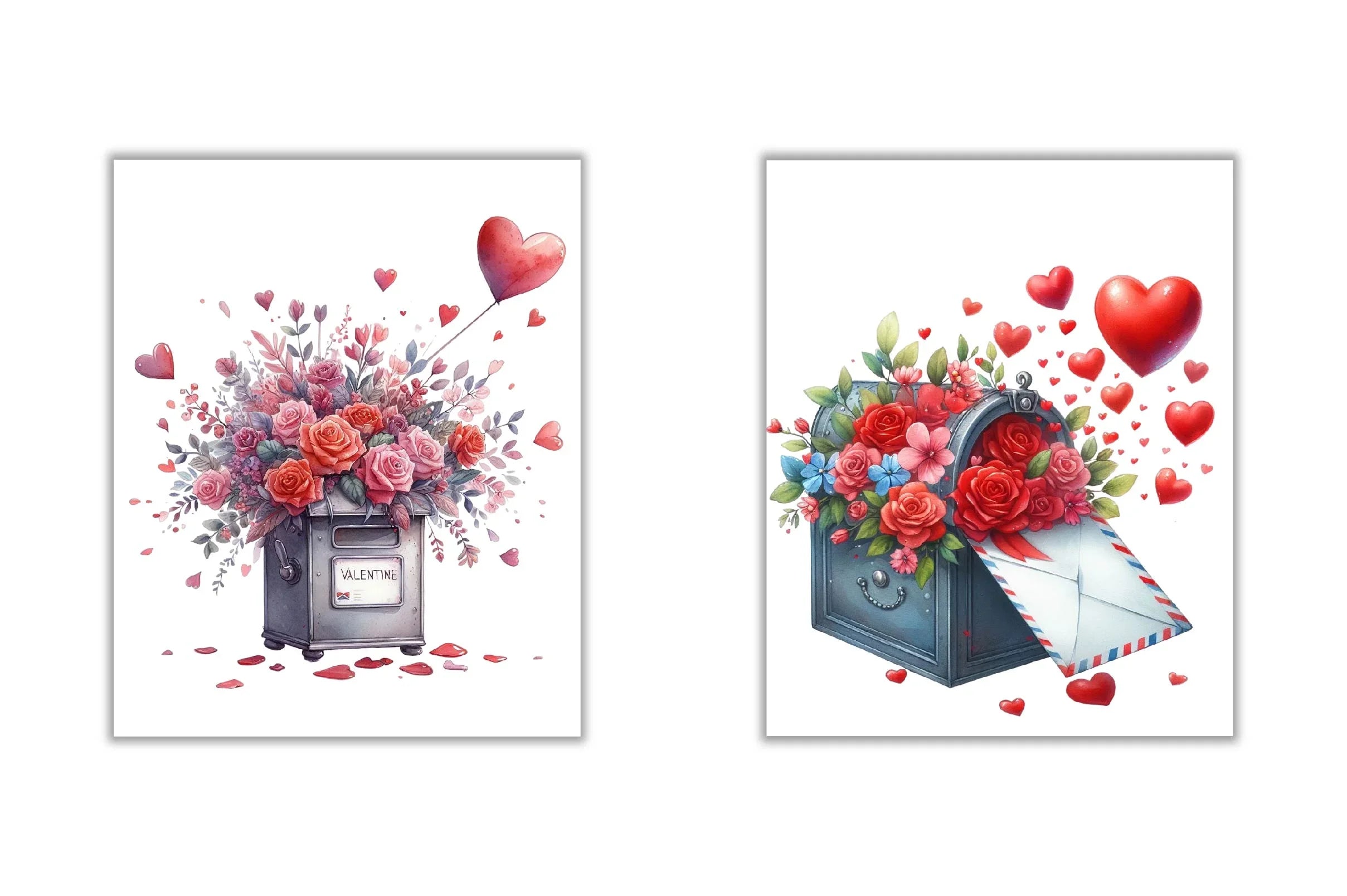 Pink Love Collection Clipart Bundle - CraftNest - Digital Crafting and Art