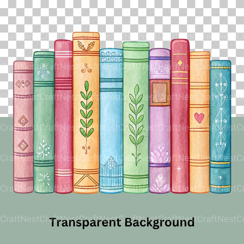 Book Borders Clipart Bundle - CraftNest - Digital Crafting and Art