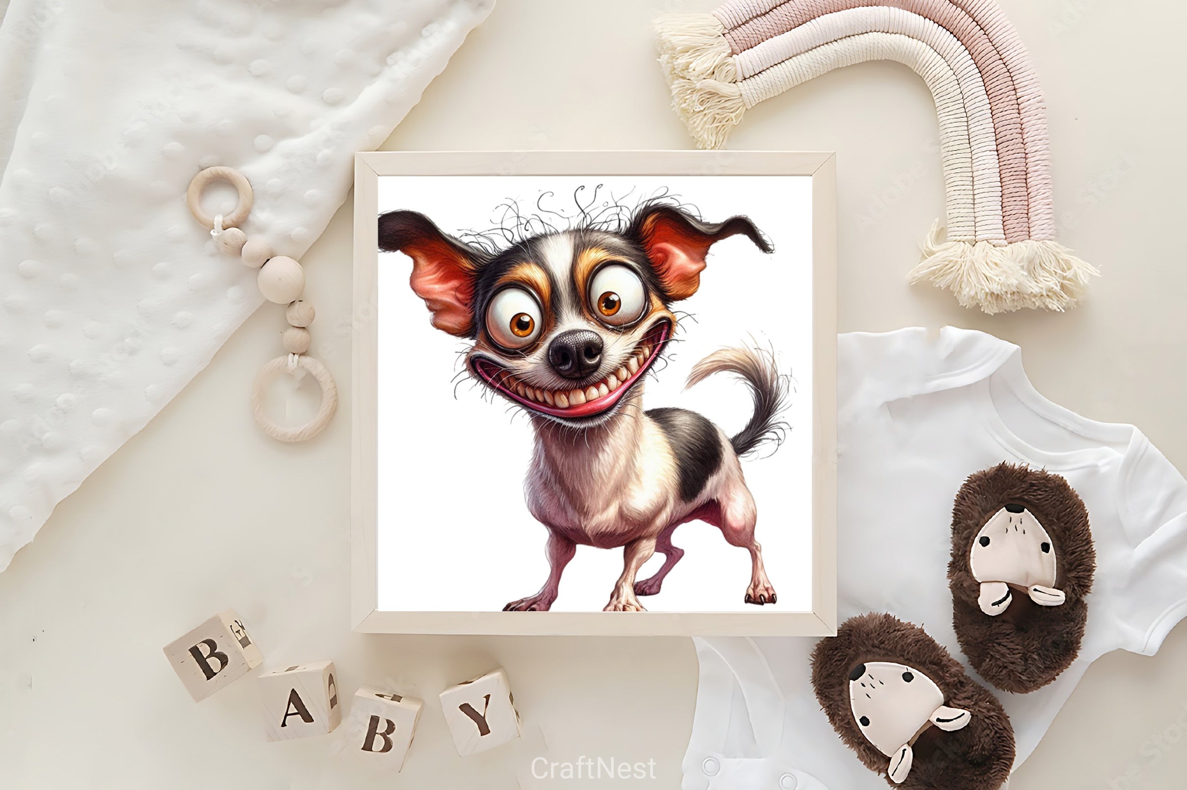 Funny Crazy Dog Clipart Bundle - CraftNest - Digital Crafting and Art