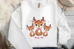 Merry Christmas Reindeer Clipart Bundle - CraftNest - Digital Crafting and Art