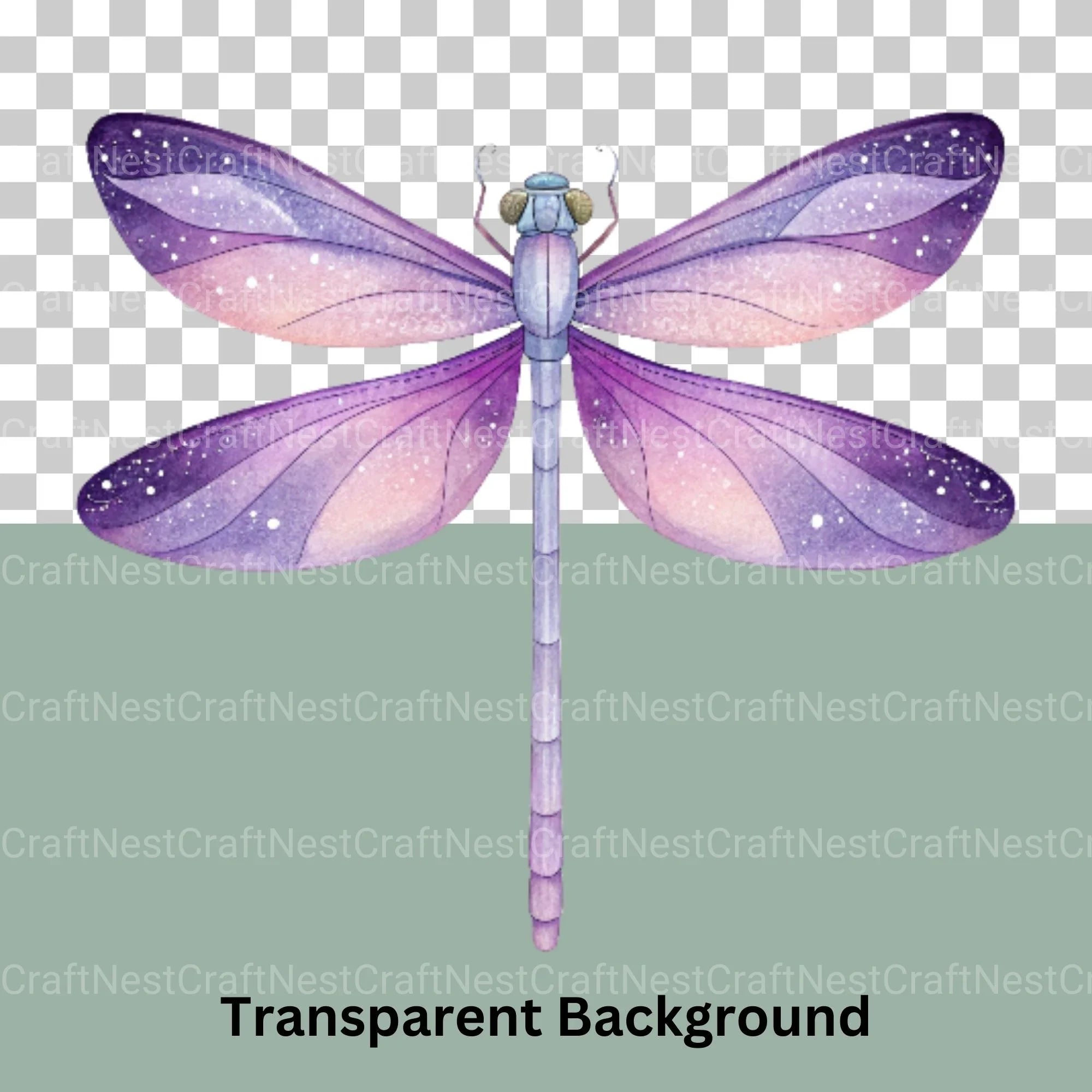 Dragonfly Clipart Bundle - CraftNest - Digital Crafting and Art