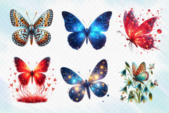 Butterfly Clipart Bundle 27 - CraftNest - Digital Crafting and Art