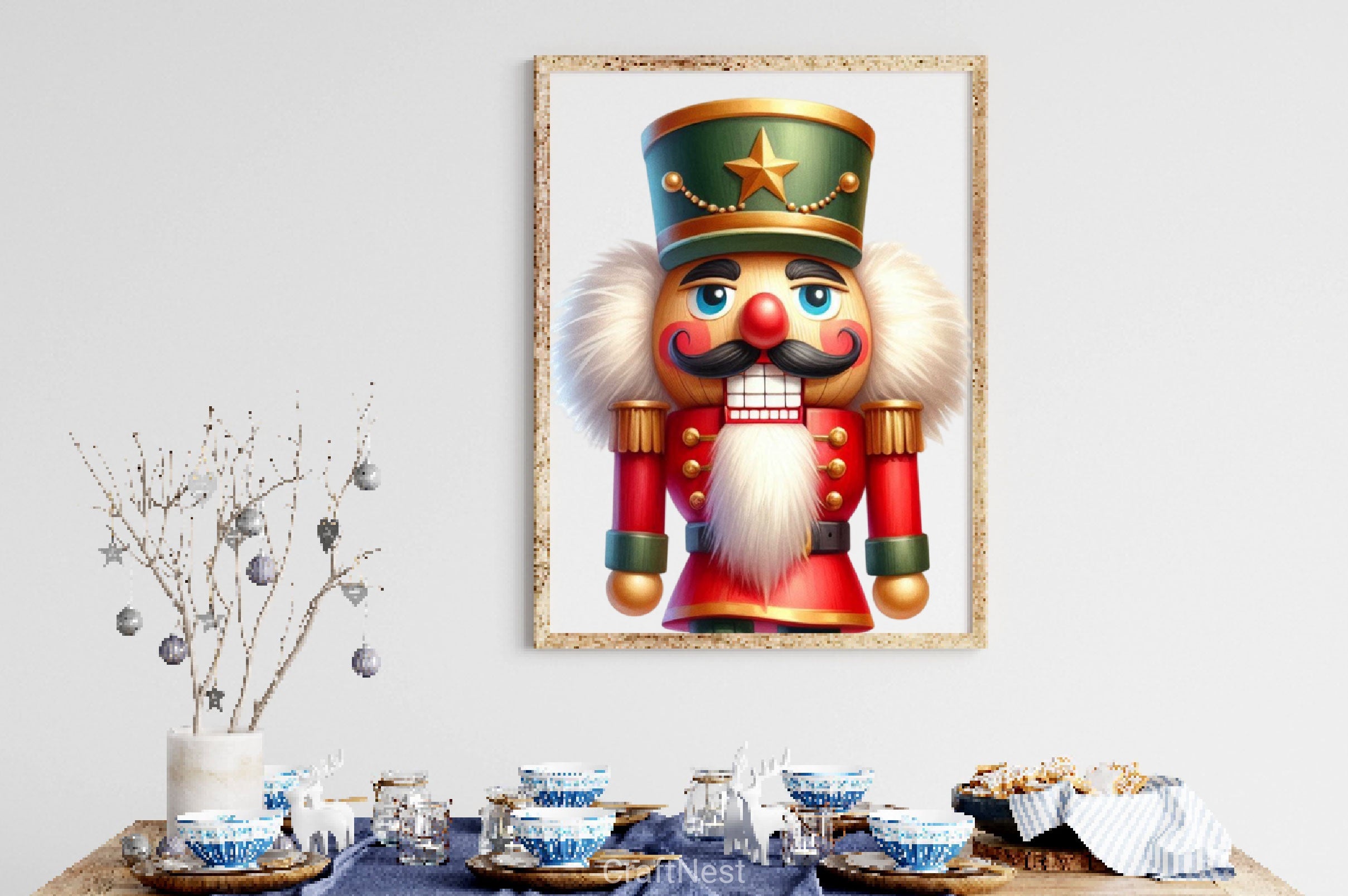 Christmas Funny Nutcracker Clipart Bundle 4 - CraftNest - Digital Crafting and Art