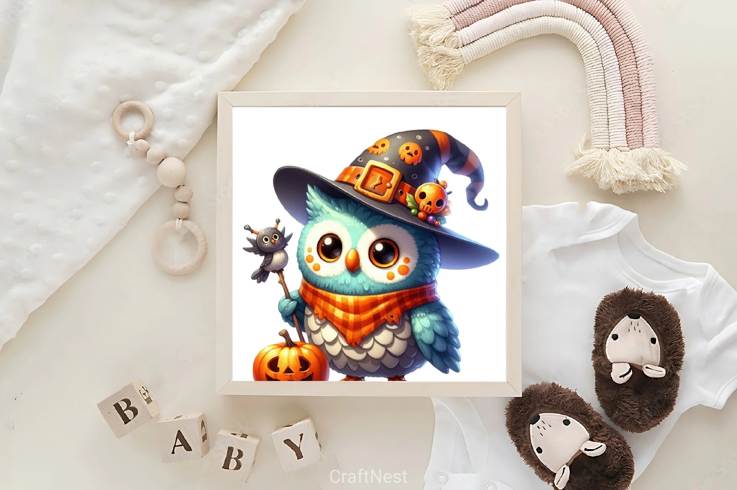 Halloween Owl Clipart Bundle - CraftNest - Digital Crafting and Art