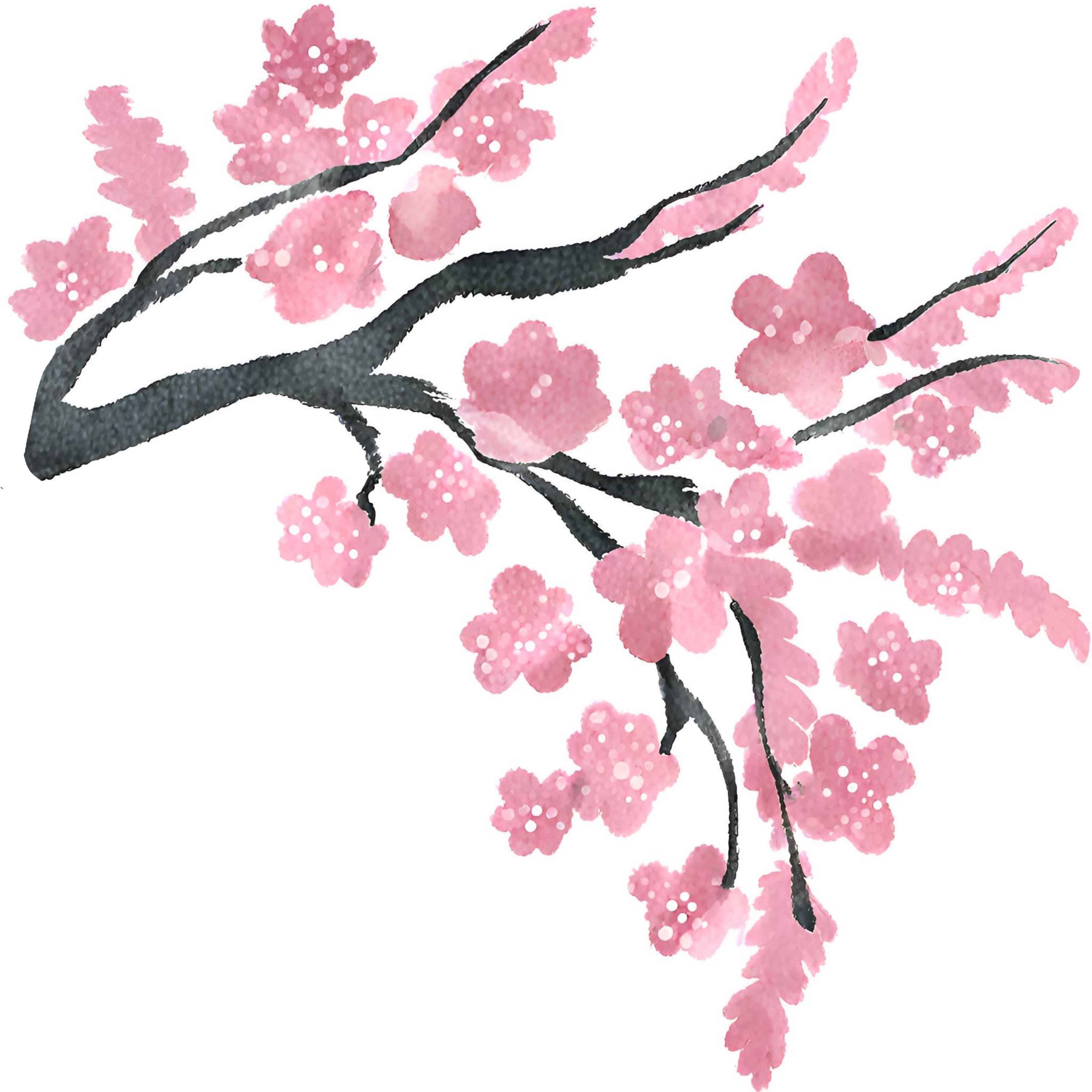 Sakura Blossom Seamless Digital Paper - CraftNest - Digital Crafting and Art