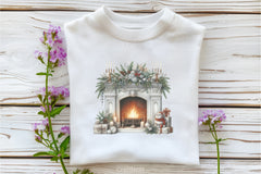 White Chic Christmas Clipart Bundle - CraftNest - Digital Crafting and Art