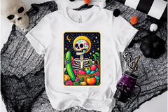 Funny Gardening Skeleton Tarot Card Clipart Bundle 1 - CraftNest - Digital Crafting and Art