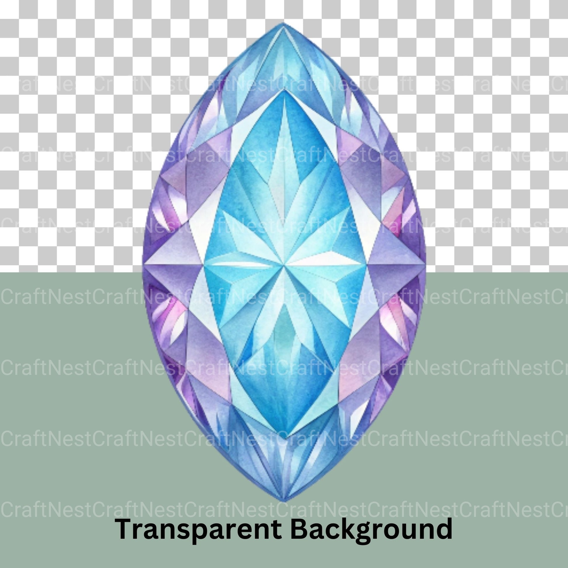 Gem Stones Clipart Bundle - CraftNest - Digital Crafting and Art