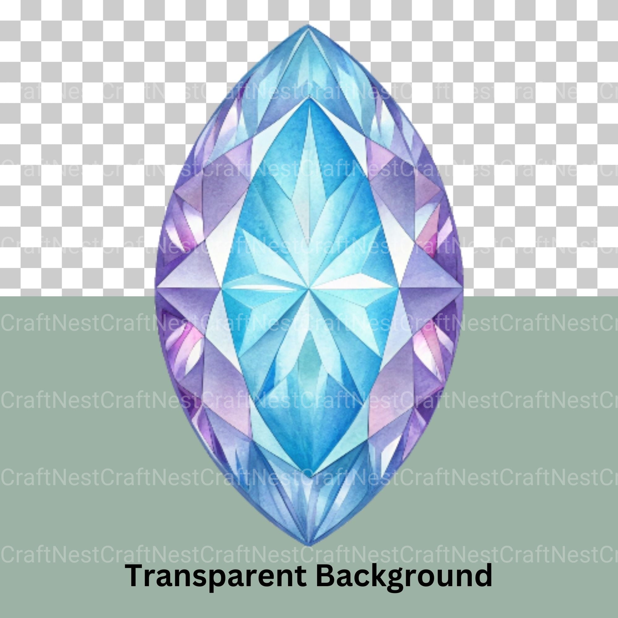 Gem Stones Clipart Bundle - CraftNest - Digital Crafting and Art