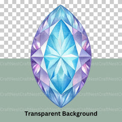 Gem Stones Clipart Bundle - CraftNest - Digital Crafting and Art