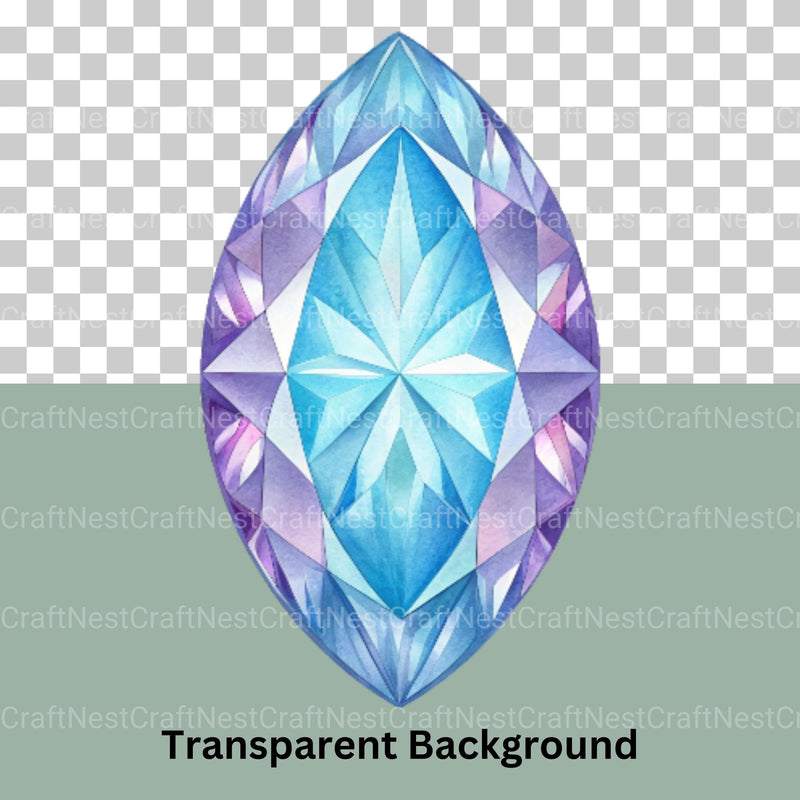 Gem Stones Clipart Bundle - CraftNest - Digital Crafting and Art