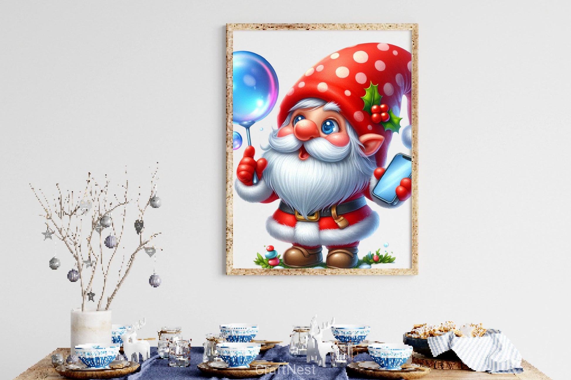Christmas Funny Gnome Clipart Bundle 2 - CraftNest - Digital Crafting and Art