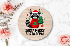Sorta Santa Sorta Feral Christmas Feral Clipart Bundle - CraftNest - Digital Crafting and Art
