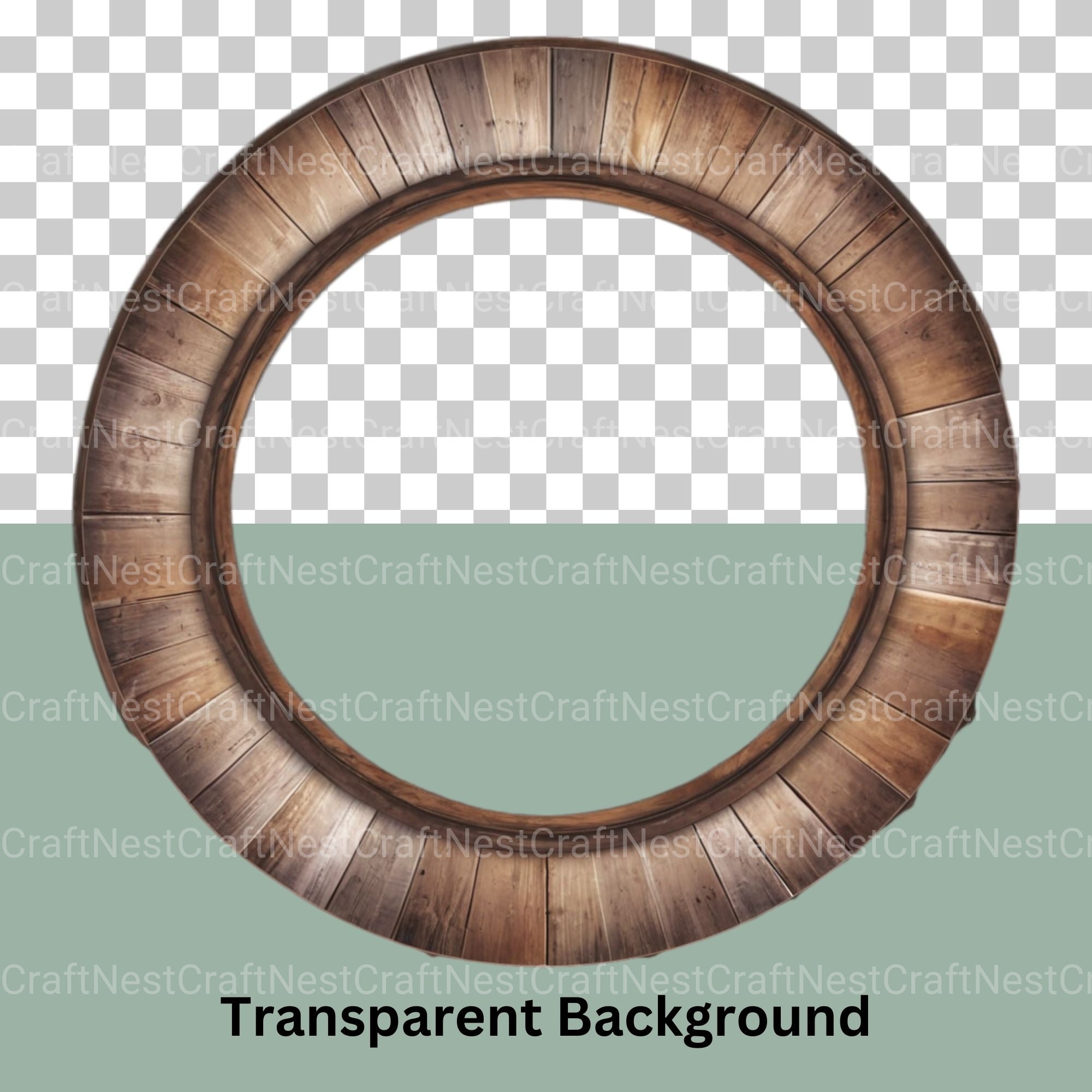 Wooden Frames Clipart Bundle - CraftNest - Digital Crafting and Art