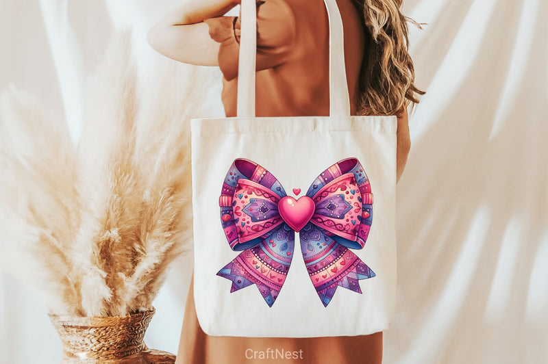 Coquette Valentine Clipart Bundle 15 - CraftNest - Digital Crafting and Art