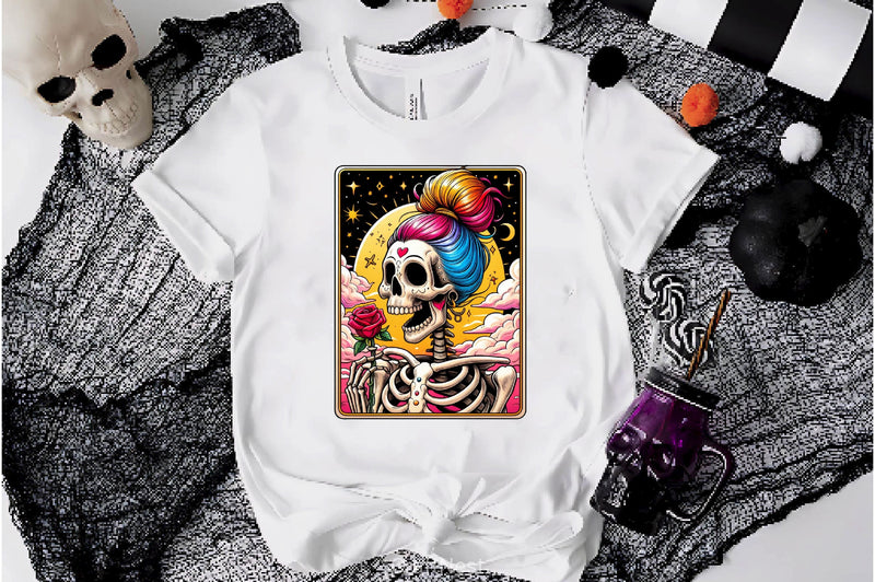 Funny Mexican Skeleton Tarot Card Clipart Bundle - CraftNest - Digital Crafting and Art