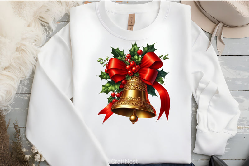 Christmas Bells Clipart Bundle - CraftNest - Digital Crafting and Art