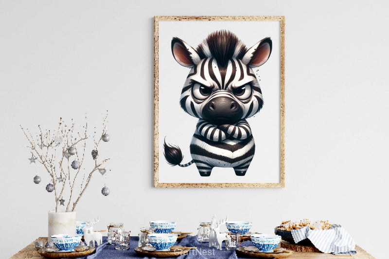 Funny Grumpy Animals Clipart Bundle 3 - CraftNest - Digital Crafting and Art