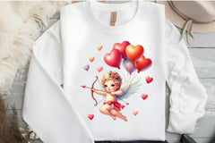 Valentine Cupid Clipart Bundle - CraftNest - Digital Crafting and Art