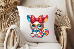 Bunny Heart Sunglasses Clipart Bundle - CraftNest - Digital Crafting and Art