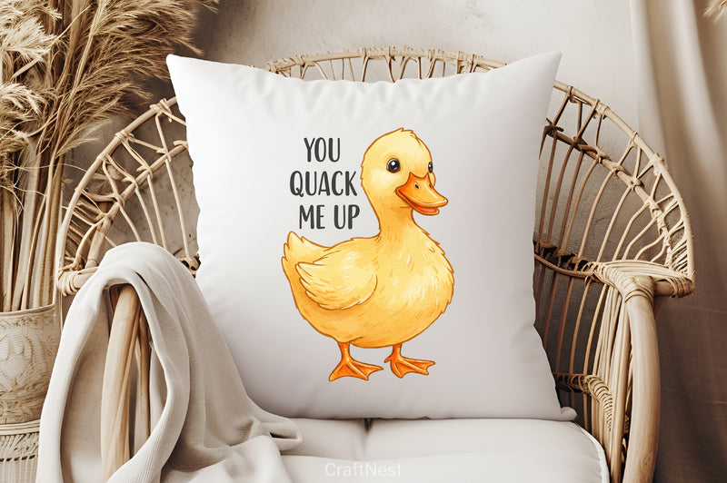 Funny Duck Clipart Bundle 6 - CraftNest - Digital Crafting and Art