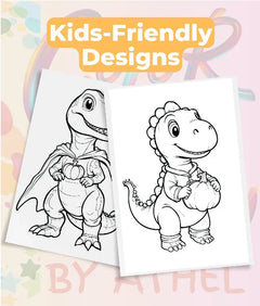 Dinosaur Coloring Books Bundle - CraftNest - Digital Crafting and Art