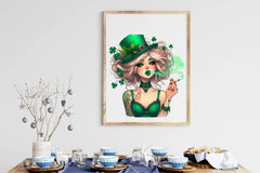 St Patrick's Day Chibi Girl Clipart Bundle - CraftNest - Digital Crafting and Art