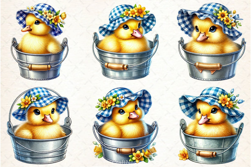 Duck Clipart Bundle - CraftNest - Digital Crafting and Art