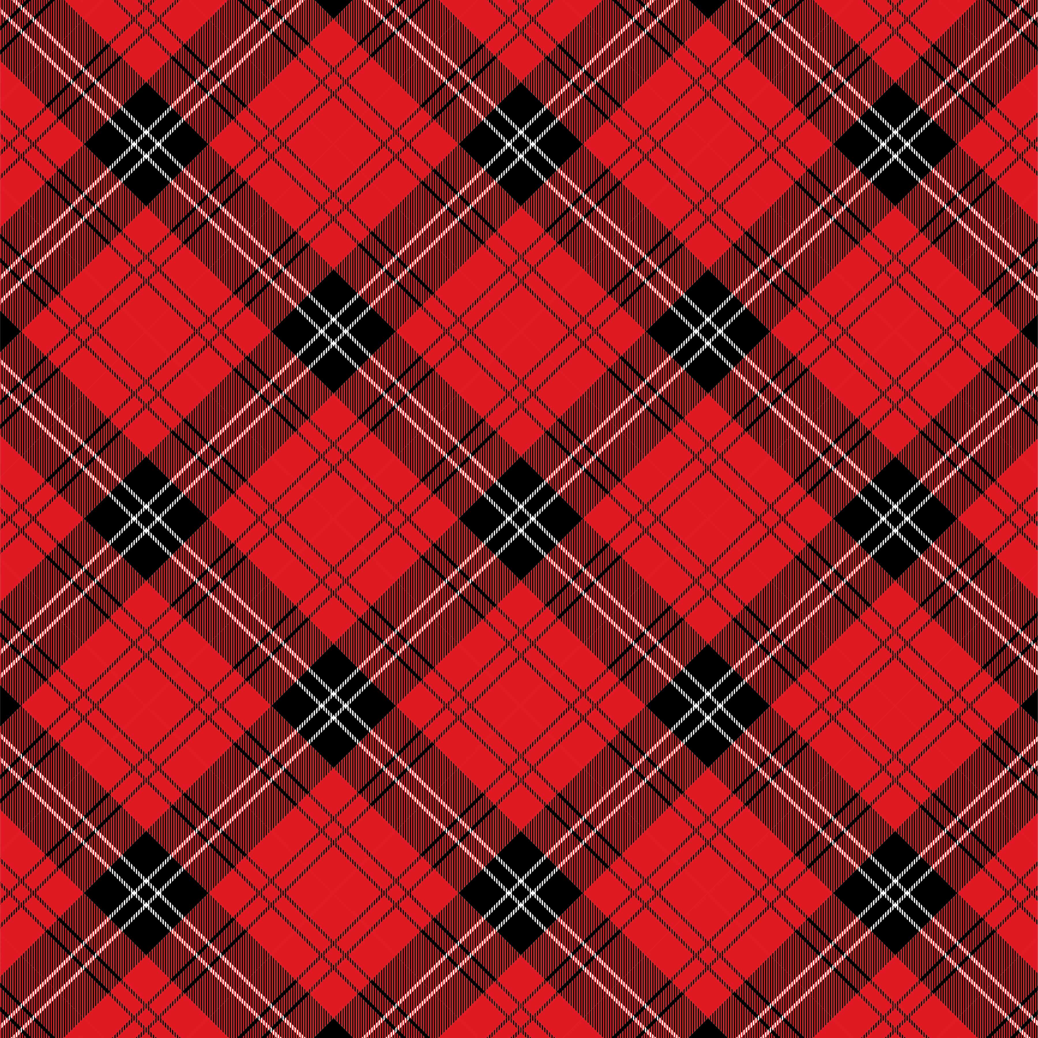 Christmas Cottage Seamless Digital Paper - CraftNest - Digital Crafting and Art