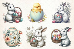Happy Easter Clipart Bundle 5 - CraftNest - Digital Crafting and Art