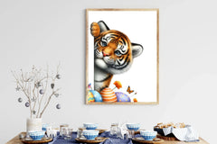 Easter Tiger Clipart Bundle - CraftNest - Digital Crafting and Art