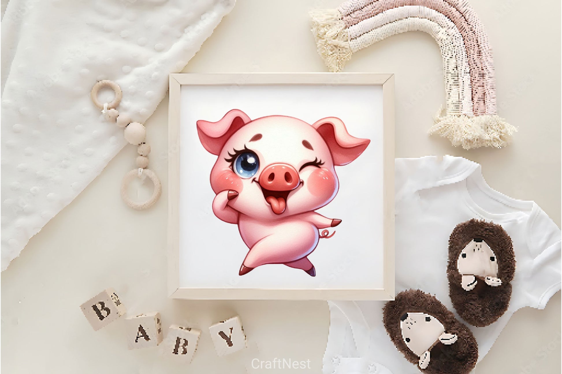 Funny Farm Animals Clipart Bundle 2 - CraftNest - Digital Crafting and Art