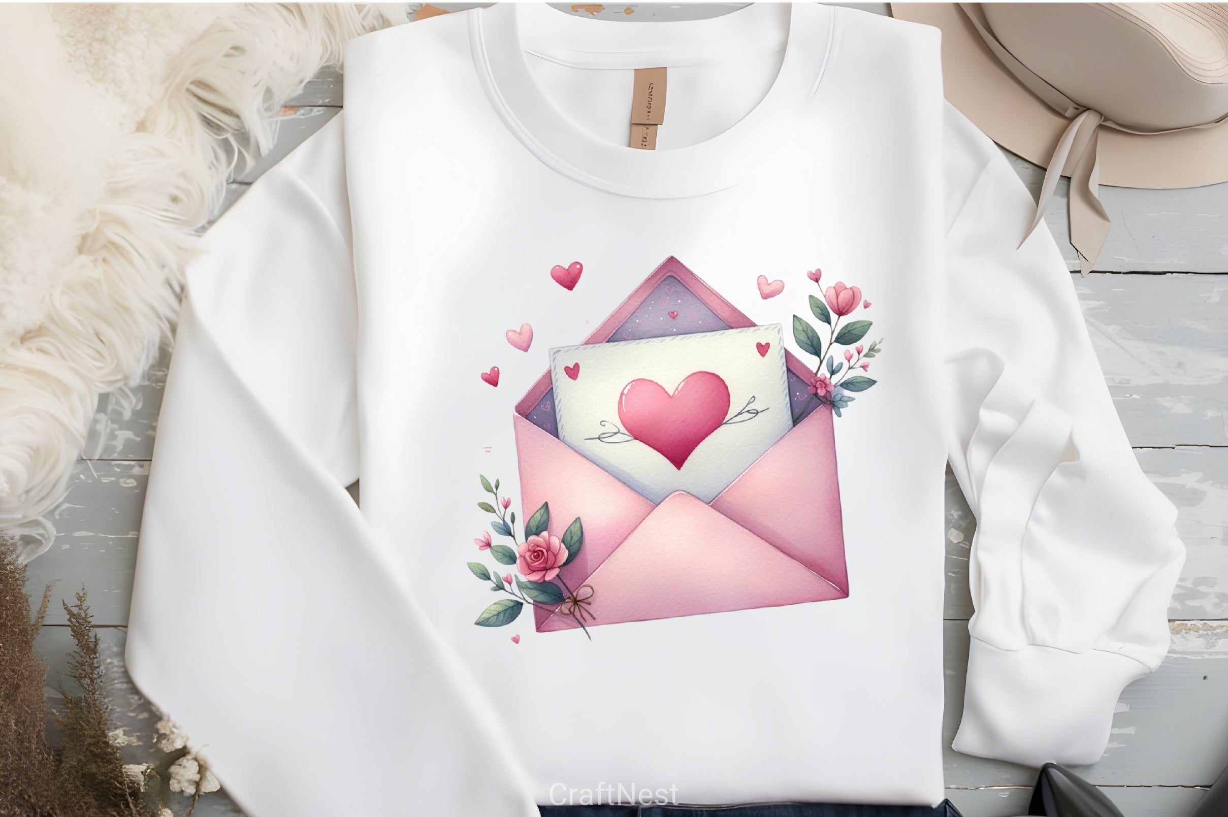 Valentine Envelopes Clipart Bundle - CraftNest - Digital Crafting and Art