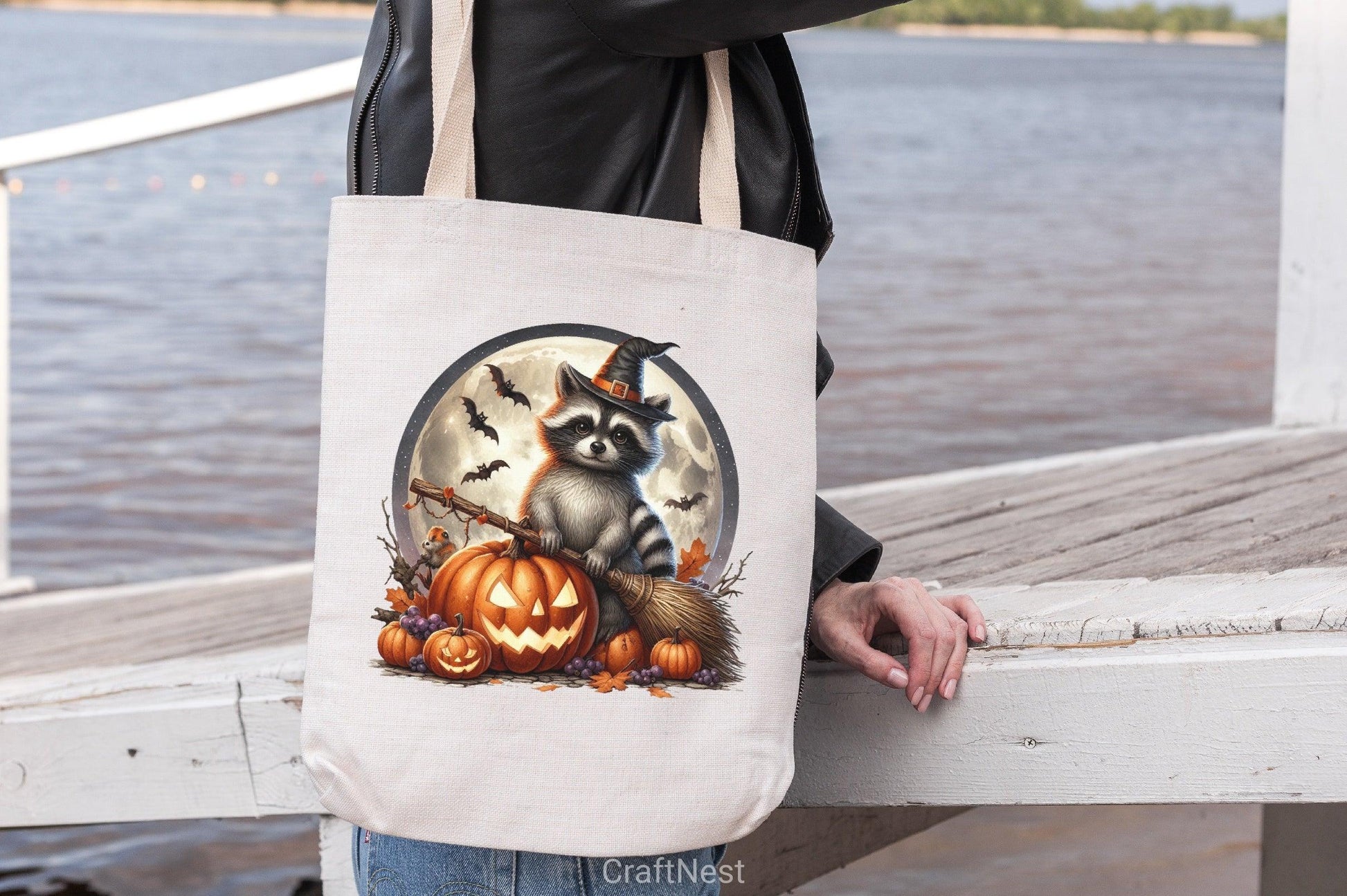 Halloween Raccoon Clipart Bundle 1 - CraftNest - Digital Crafting and Art