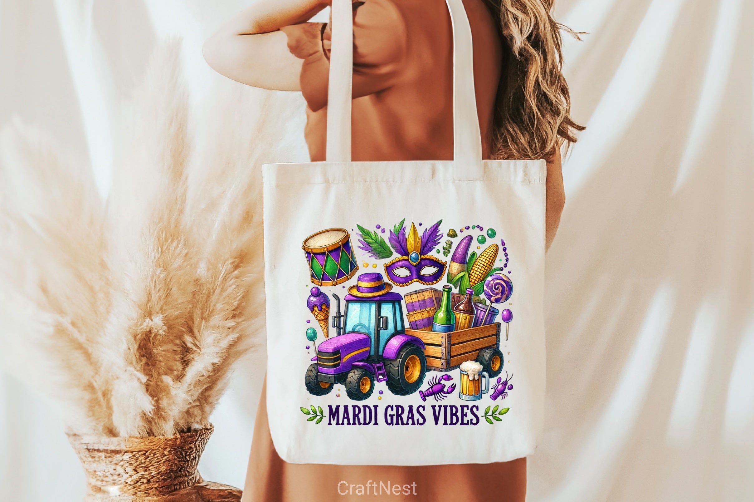 Mardi Gras Vibes Clipart Bundle - CraftNest - Digital Crafting and Art