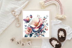 Vintage Flower Clipart Bundle - CraftNest - Digital Crafting and Art