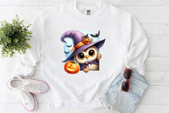 Halloween Owl Pumpkin Clipart Bundle - CraftNest - Digital Crafting and Art