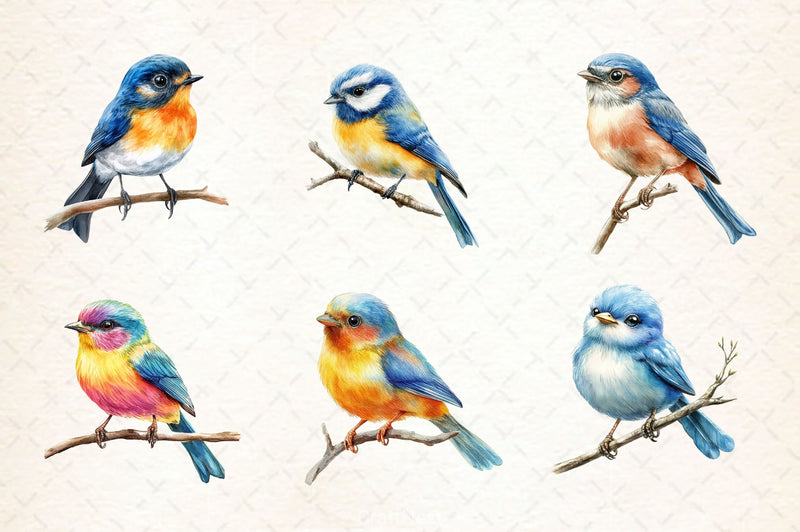 Birds Clipart Bundle 19 - CraftNest - Digital Crafting and Art
