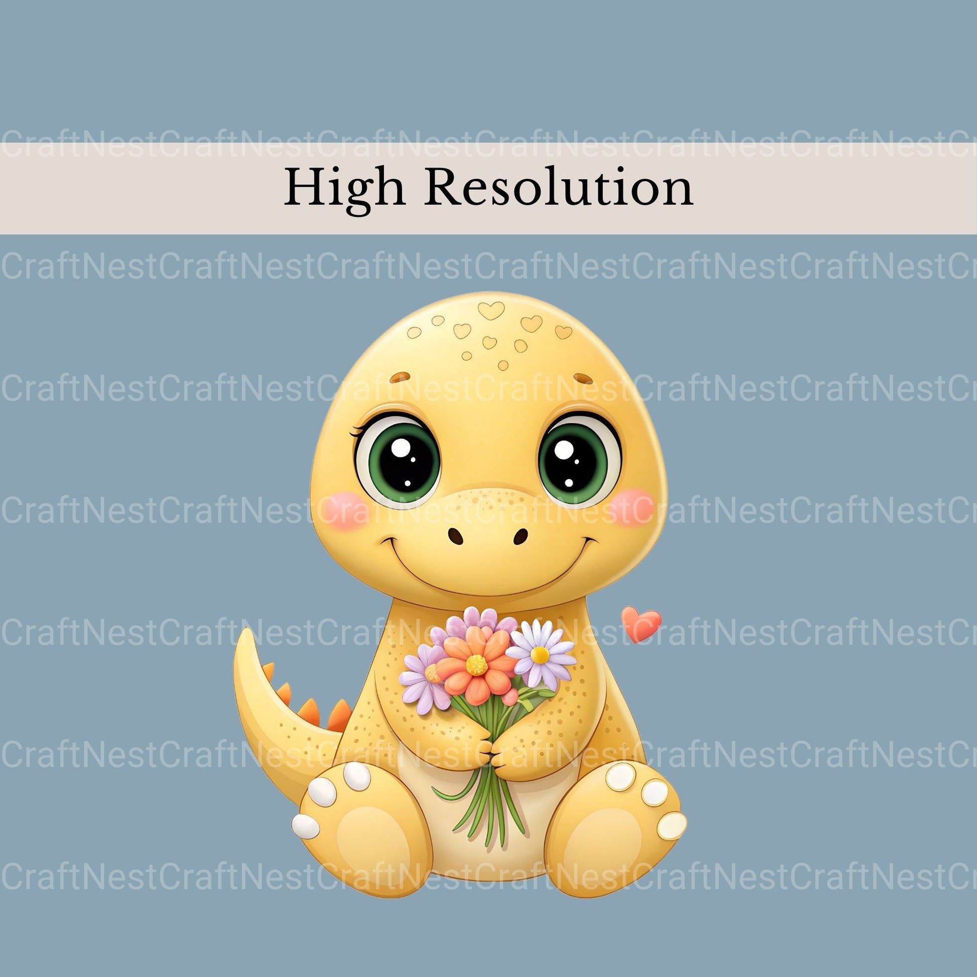 Baby Dinosaurs 1 Clipart Bundle - CraftNest - Digital Crafting and Art