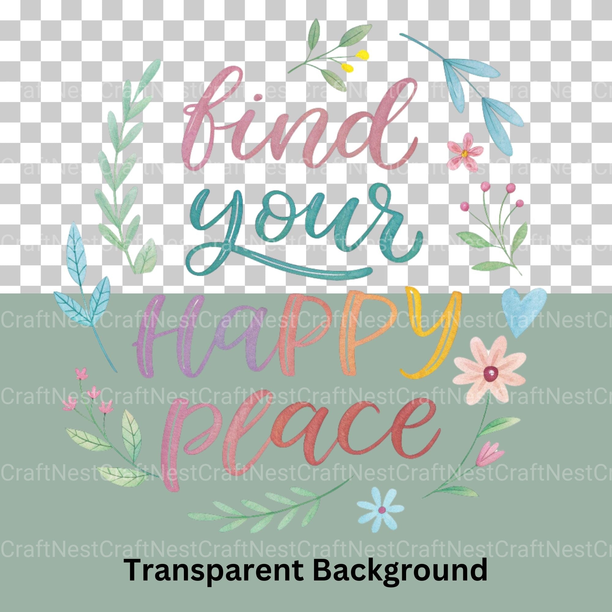 Positive Quotes 2 Clipart Bundle - CraftNest - Digital Crafting and Art