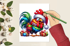 Funny Rooster Clipart Bundle - CraftNest - Digital Crafting and Art
